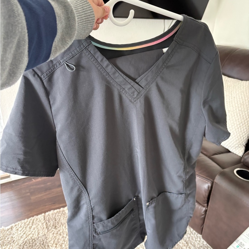 Scrubstar Gray Women's Scrub Top